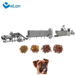 Puffing Pet/Dog/Cat Floating Fish Pellet Feed/Food Making Extruding Machine