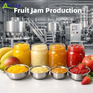 Ligne de production complète de petite capacité pour la confiture de figue de Barbarie avec machine de remplissage et d'emballage en bocaux en verre - Product Image 3