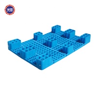 Palettes Euro industrielles en plastique Palettes à 4 voies fabriquées à la machine en plastique