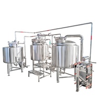 Machine complète de fabrication de bière Tonsen, équipement de brassage de bière 500L 1000L 1500L 2000L 3000L 5000L