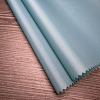 Tissu en nylon ripstop 210T enduit PU, 65 GSM, ultraléger, imperméable, anti-déchirure, pour tente, veste de pluie, sac de plein air, GRS OEKO-TEX OEM
