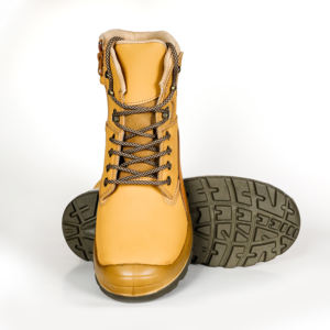 Protect Toe PUPU Sole Australia giallo nabuk pelle di mucca stivali di sicurezza per le <span class=keywords><strong>calzature</strong></span> da uomo dei lavoratori nell'industria siderurgica - Product Image 6