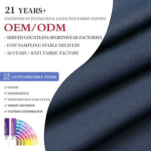 Tissu tricoté uni 240 GSM 75 % Terylène 25 % Spandex, toucher coton, extensible dans les 4 sens, pour vestes de yoga et hauts ajustés - Product Image 2