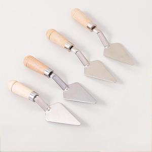 سكين الطلاء سكين الفولاذ المقاوم للصدأ ملعقة لوحة سكين الاكريليك غواش الطلاء مكشط اللون خلط مكشط الباستيل النفط للفنانين - Product Image 1