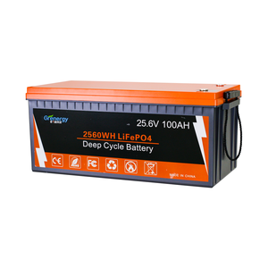 Precio de fábrica, paquete de baterías de iones de litio de 24 voltios, batería de litio LiFePO4 de 24 V 100a - Product Image 1