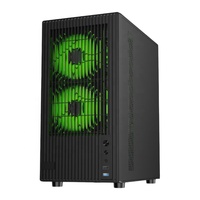 JNP pabrik catu daya permainan Desktop kustom sistem air kipas pendingin komputer Pc casing untuk PC