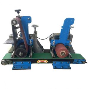 100mm Deburring Flat Aluminium Section End Steel Industrial Sheet Automatic Surface Metal Polishing Machine for Metal - Product Image 2