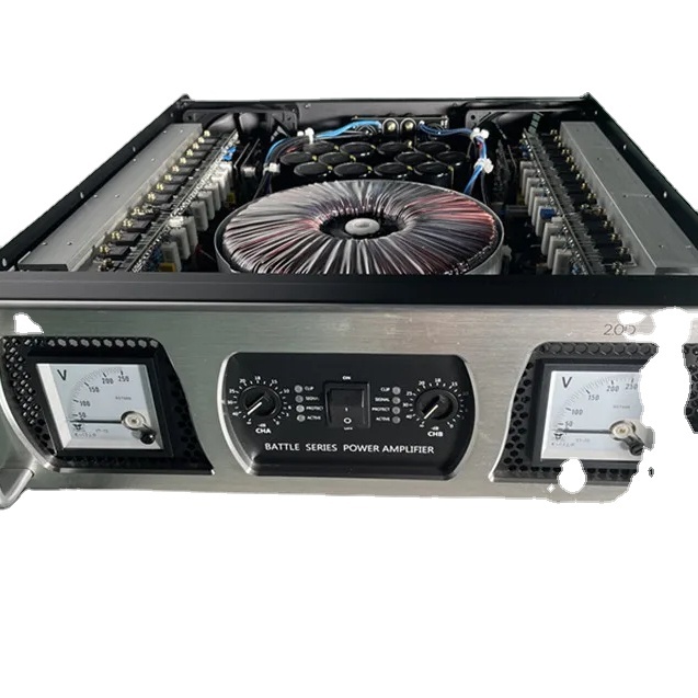 2024 New Class TD Big Power Amplifier 2x2300w@8ohm Outdoor Amplifier