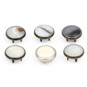 แหวนห้าก้ามแบบกำหนดเอง ปุ่มกดโลหะห้าขาแบบกำหนดขนาดเอง ปุ่มกดมุกแบบห้าขา - Product Image 2