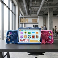 Tablet Educativa para Niños de 7 Pulgadas con Android 16, Doble Cámara, WiFi y Control Parental, Personalizable con Marca de Fábrica