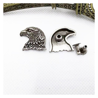 Gran oferta de remaches de Metal, tachuelas, remaches Punk Rock, accesorios de decoración DIY, remaches de cabeza de Águila