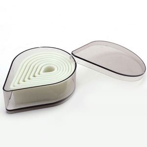 8 Cái Fluted Drop Nylon Cookie Cắt Pastry Dough Cắt Với Vỏ Nhựa - Product Image 2