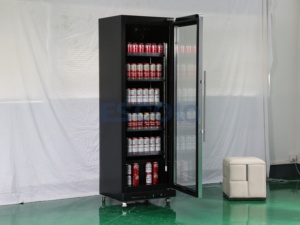 Màn hình thương mại mát với kính trưng bày, tủ lạnh siêu thị hoàn hảo để làm mát đồ uống - Product Image 3