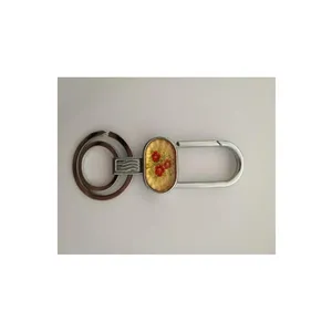 Anahtarlık yaratıcı erkek araba anahtarı halka kolye bel tipi düğme bel asılı anahtarlık ile 2 anahtarlıklar