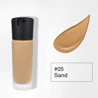 Fond de Teint Liquide Vegan Couvrant Longue Tenue Imperméable Effet Mat Brillant Anti-Crépulations Base Correctrice Marque Privée