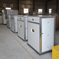 Promotion Exceptionnelle Incubateurs à Oeufs 1056 Électriques en Acier Inoxydable, Machine d'Éclosion Entièrement Automatique pour Poulets, Canards et Cailles