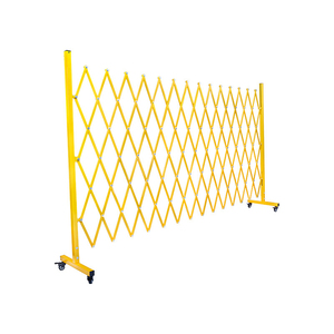 Safety Barricade Fence Temporary Removable Folding Metal <strong>Expandable</strong> Mobile Crowd Control <strong>Barriers</strong> - Product Image 2