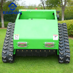 Tondeuse à gazon télécommandée mini 550 mm à chenilles en caoutchouc pour l'agriculture et le jardinage, prix abordable - Product Image 3