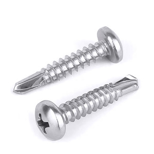 Viti a Testa Svasata Phillips in Acciaio <span class=keywords><strong>Inox</strong></span>, Autofilettanti, Finitura Liscia, Metriche, Incassate a Croce, Classe 8.8, Filettatura Standard - Product Image 2