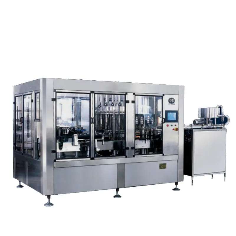 GF24-24-10 carbonated drink filling machine washing filling capping 3 in 1 machine for soda water production line