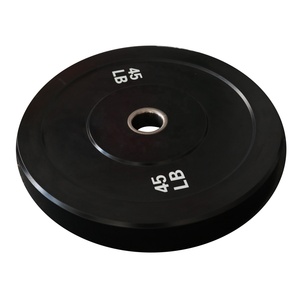 Biểu Tượng Tùy Chỉnh Bumper Trọng Lượng Tấm 10-55lbs Nhà Phòng Tập Thể Dục Tập Thể Dục Phòng Tập Thể Dục 2in Trọng Lượng Miễn Phí Trọng Lượng Cho Cử Tạ - Product Image 6