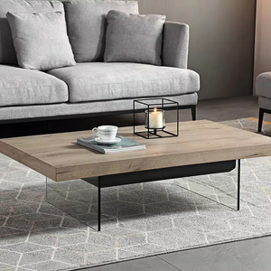 Multifunzionale moderno ascensore in legno <span class=keywords><strong>tavolino</strong></span> allungabile centro tavolo con deposito per soggiorno mobili - Product Image 2