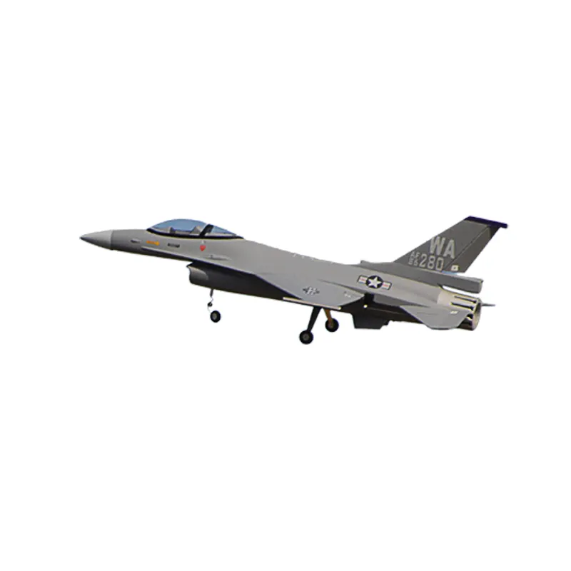 EPO 비행기 RC 항공기 모델 취미 710mm 날개 길이 70mm EDF HOOKLL F-16 F16 파이팅 팔콘 제트 항공기 키트 또는 4S PNP 세트 2023