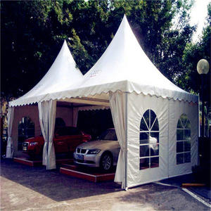 Al Aire Libre 3x3 <span class=keywords><strong>4x4</strong></span> 5x5 jardín Pagoda Gazebo <span class=keywords><strong>toldo</strong></span> boda fiesta deportes tienda dosel impermeable PVC evento aluminio tienda fabricante - Product Image 2
