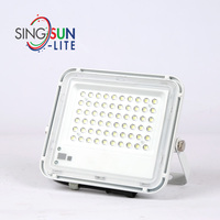 Reflector de jardín impermeable, 60W, 100w, 150W, luz LED de energía Solar, carcasa de luz de inundación con soporte para exteriores, gran oferta