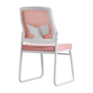 Sillas Modernas de Recepción para Salón en Cuero Colorido y Metal para Sala de Espera Silla Individual para Oficina y Sala de Recepción - Product Image 2