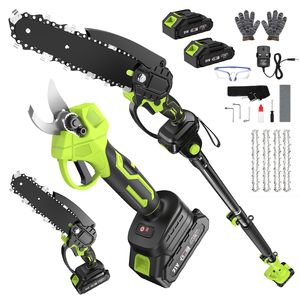 F.EAS y.d 4 trong 1 không dây cực cắt tỉa Shears chuỗi Saw Set cầm tay Tông đơ cao & thấp cây chi nhánh cắt tỉa tỉa tỉa - Product Image 1