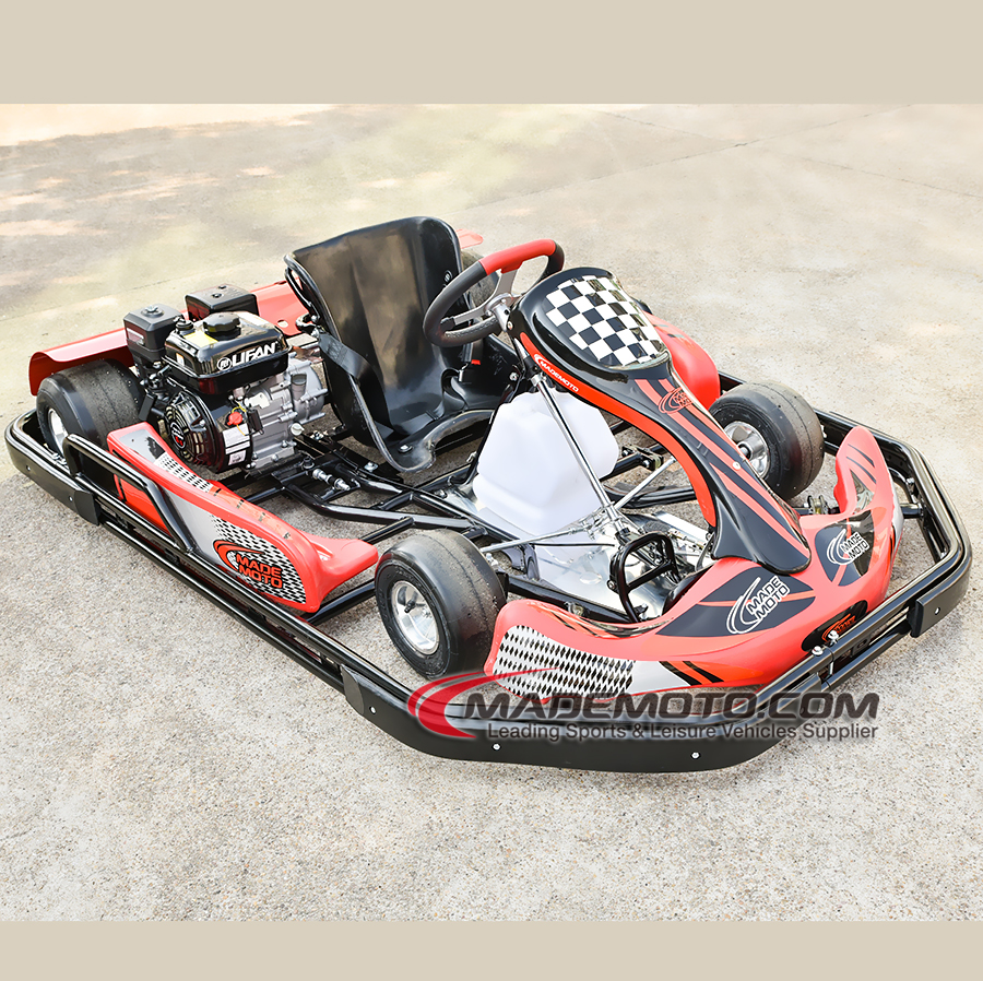 ブラックバード　Go Kart ラジコン Racing Go Kart with 168cc Engine - Brakes & Speed Details