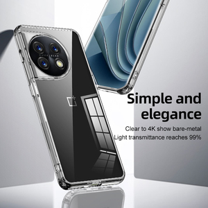 Funda Transparente para OnePlus 11 11R, Funda Protectora de Gel de Goma TPU con Parte Trasera Rígida para OnePlus <span class=keywords><strong>Ace</strong></span> 2 10 <span class=keywords><strong>Pro</strong></span> <span class=keywords><strong>10T</strong></span> <span class=keywords><strong>One</strong></span> <span class=keywords><strong>Plus</strong></span> <span class=keywords><strong>Ace</strong></span> <span class=keywords><strong>Pro</strong></span> Nord2 - Product Image 6