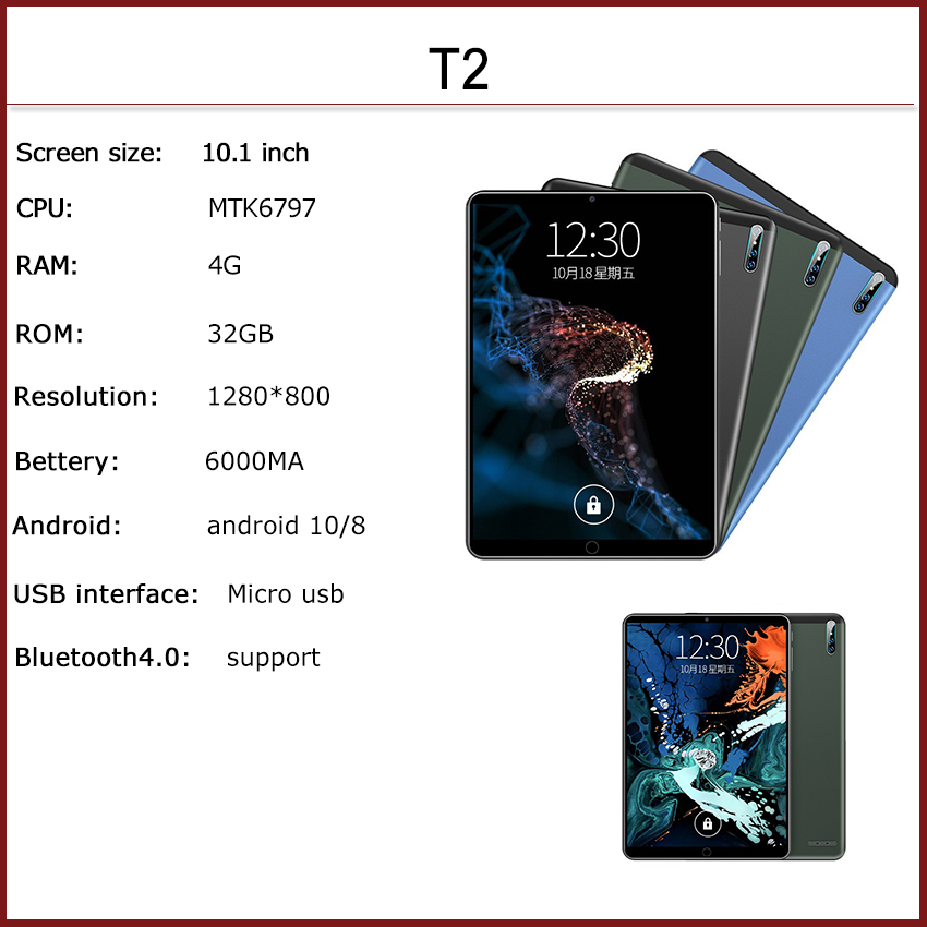 T2 10 zoll pädagogisches tablet
