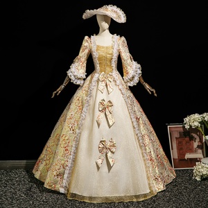 Disfraz De Reina Medieval Para Mujer My Other Me - Vestido Largo Morado Con Detalles Dorados Y Negros, Incluye Corona Y Accesorios Para Carnaval Y Fiestas Temáticas