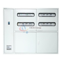 Armoire de commande industrielle de type Rittal pour chantier extérieur, boîtier de mesure solaire enfichable, appareillage photovoltaïque connecté au réseau