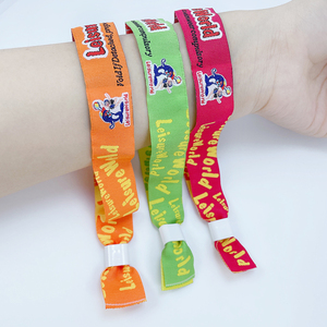 Pulseras tejidas personalizadas, con telas festivas, eventos, bodas y pulseras tejidas de poliéster <span class=keywords><strong>totwoo</strong></span> <span class=keywords><strong>pulsera</strong></span> de pareja - Product Image 6