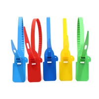 Sceau en plastique PN-PS2002 pour bagages, sceau de sécurité en plastique pour compagnies aériennes, sceau en plastique réglable pour bagages