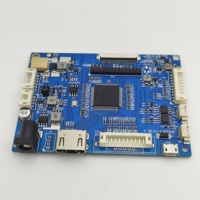 Placa Controladora VGA HDM1 LVDS PCBA RTD2660, Placa de Control Lvds