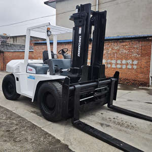 Chariot élévateur diesel d'occasion TCM 8 tonnes, chariot élévateur lourd de marque japonaise, modèle 2024 à vendre - Product Image 6