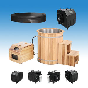 Mini Bañera de Hielo de Cedro Rojo para 1 Persona, Bañera de Hielo para Recuperación al Aire Libre en Venta - Product Image 1