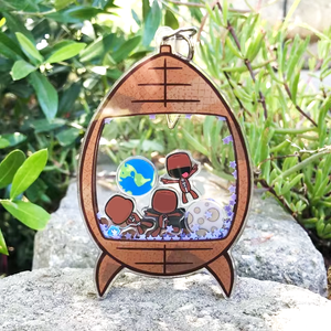 Llavero de Acrílico Transparente de Tres Capas con Dibujos Animados, Personalizado, de Alta Calidad - Product Image 2