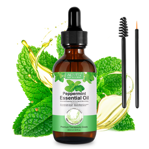 Aceite de Menta Orgánico de Grado Cosmético ALIVER, Antioxidantes Nocturnos, Mentol, Antiinflamatorio, Alivia la Picazón del Cuero Cabelludo, para el Cabello - Product Image 3