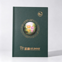 Catalogue d'échantillons de panneaux de meubles en mélamine St.Deer Eco ENF Grade Wood Color Swatch Book avec images de rendu intérieur