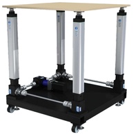 Actionneur linéaire électrique utilisé pour la plate-forme de travail de table élévatrice/ciseaux synchrones/cylindre électrique précis de camion