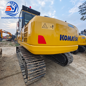 Excavatrice hydraulique sur chenilles Komatsu PC160 d'occasion de haute qualité, 16 tonnes, importée du Japon - Product Image 2