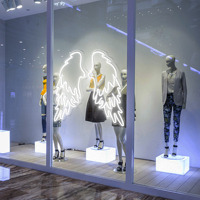 Une pièce minimum de commande dropshipping enseigne lumineuse au néon personnalisée avec logo à led