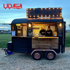 Hot Sale Caravan Kaffee Van Bier Bar Trucks Food Cart Mobile Bar Anhänger Horse Box Anhänger für Hochzeits veranstaltungen