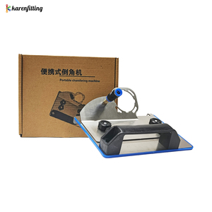 Support de guidage à angle réglable pour coupe-carreaux manuel, outil de chanfreinage de précision à 45 degrés, qualité industrielle pour projets de revêtements de sol - Product Image 2