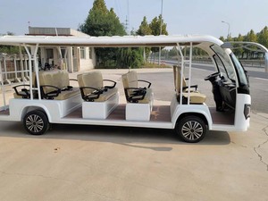 Kilometraje 80-100km Tipo abierto Touring on Hop Off 14 asientos Autobús turístico eléctrico - Product Image 4
